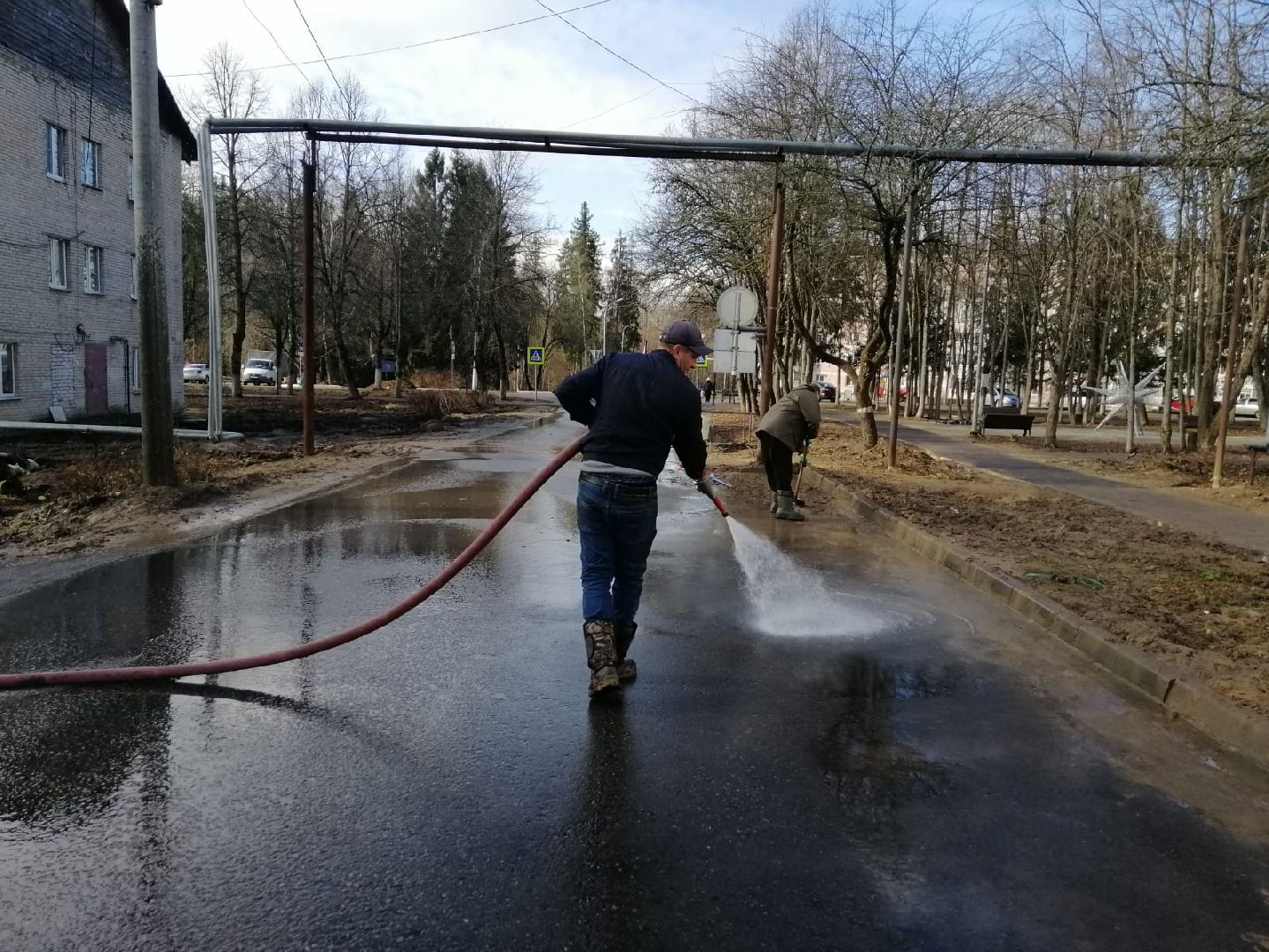 городской округ восход, жкх, благоустройство, дорога, субботник, всероссийский субботник,