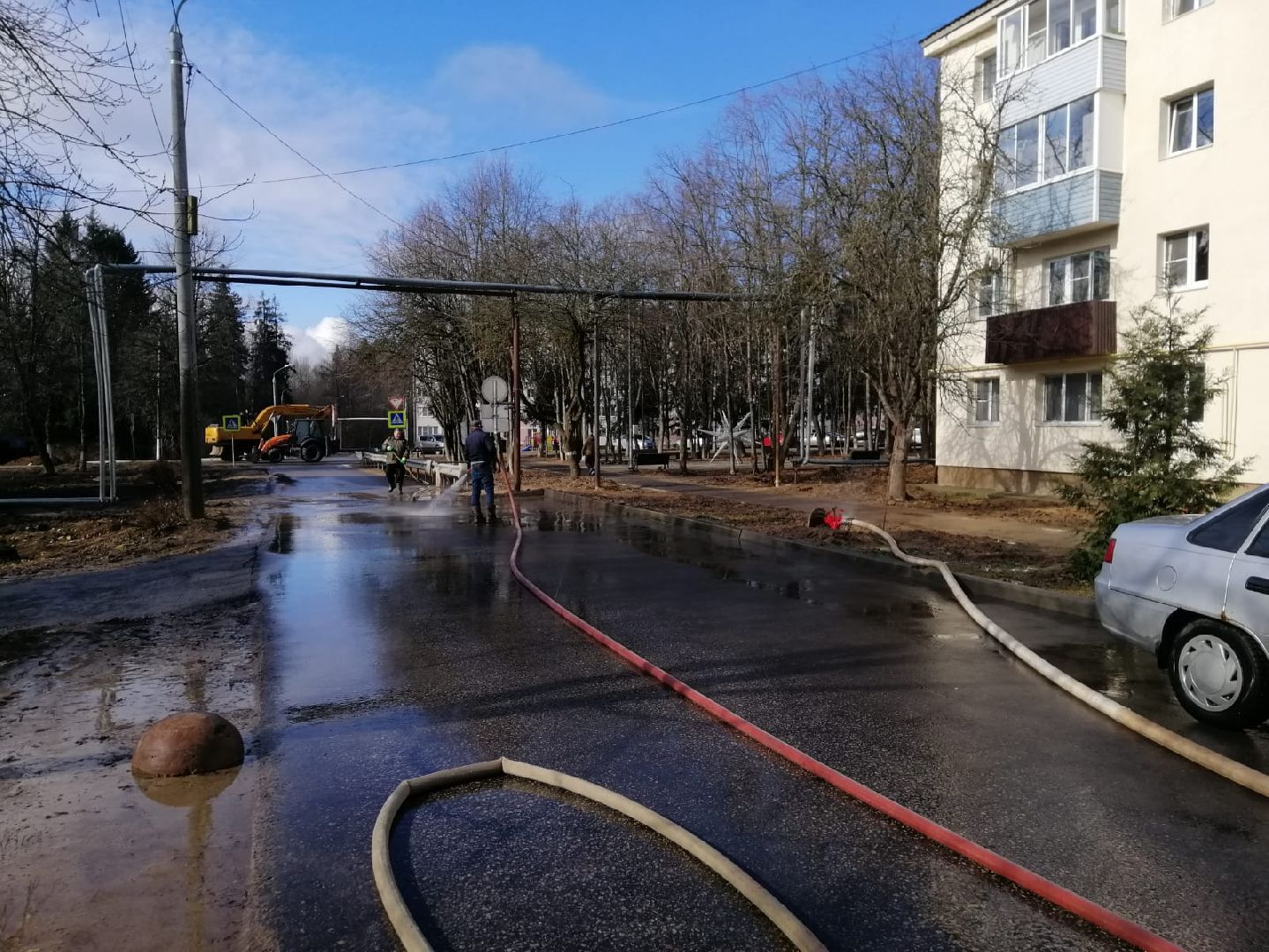 городской округ восход, жкх, благоустройство, дорога, субботник, всероссийский субботник,