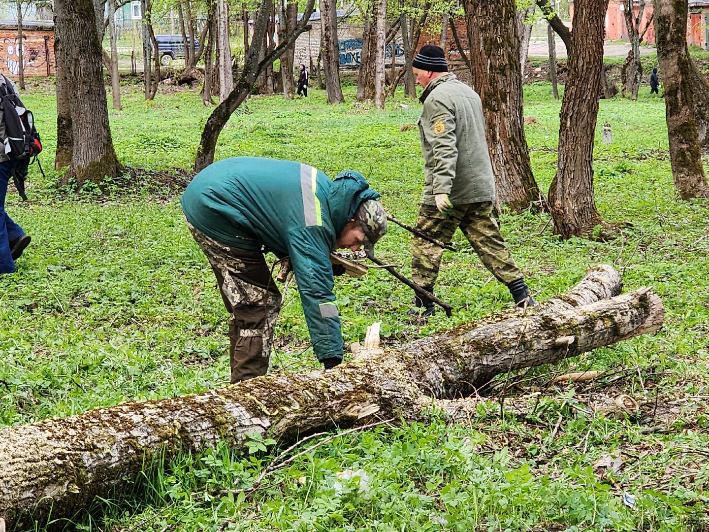 сергиев посад,  субботник, Кладбище,