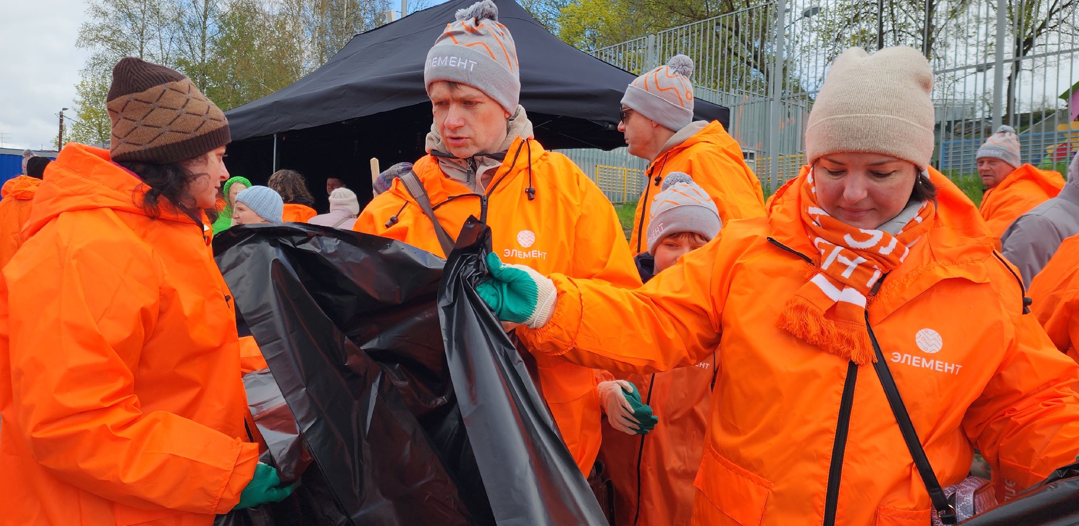 всероссийский субботник, волонтры звенигорода, эко-тропа, 80-летие победы,