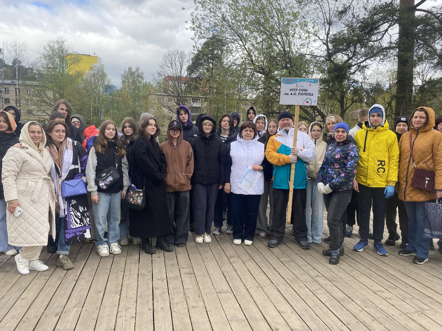 школа попова, субботник власиха,  всероссийский субботник, уборка города,власиха школа попова,