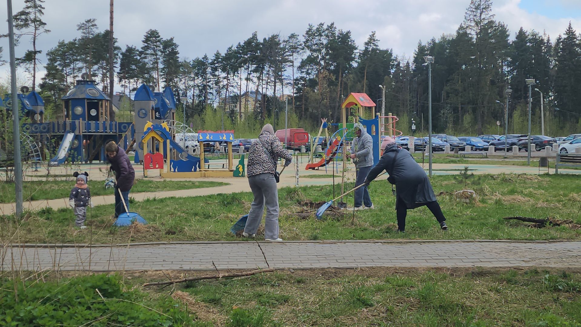 красногорск, субботник,