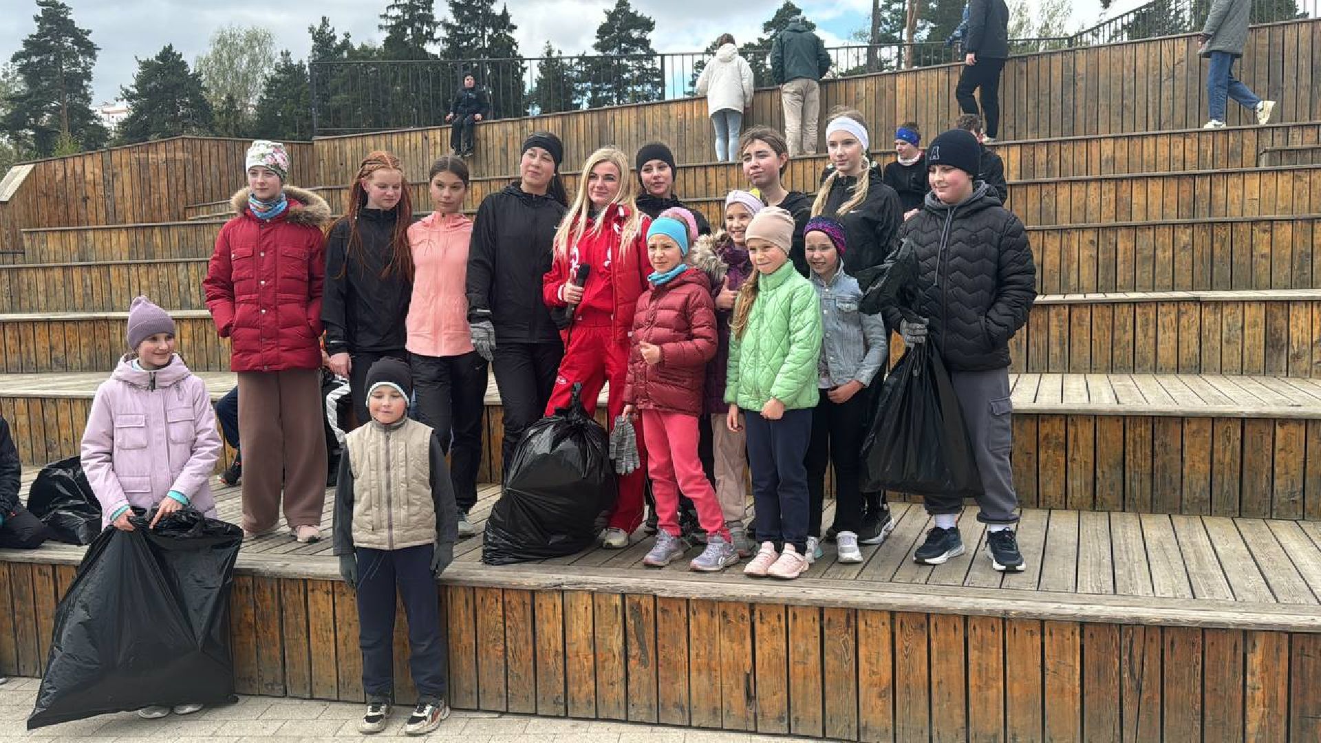 экология, сбор мусора, пестовский парк,