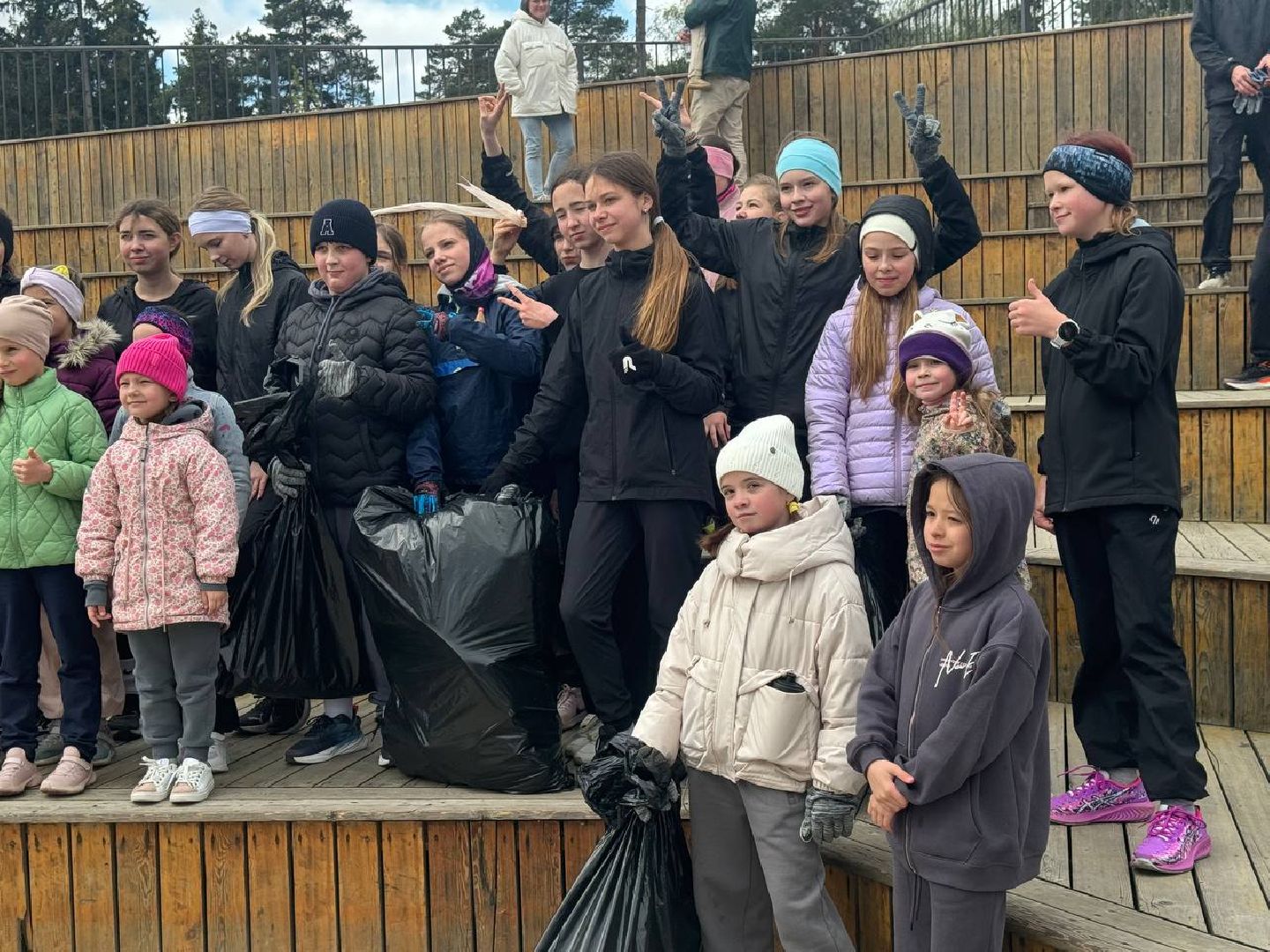 экология, сбор мусора, пестовский парк,