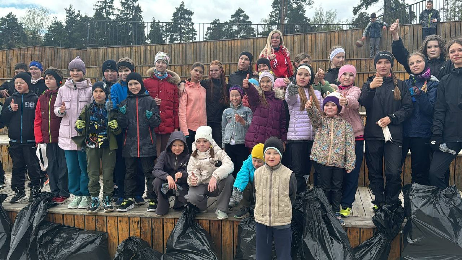 экология, сбор мусора, пестовский парк,