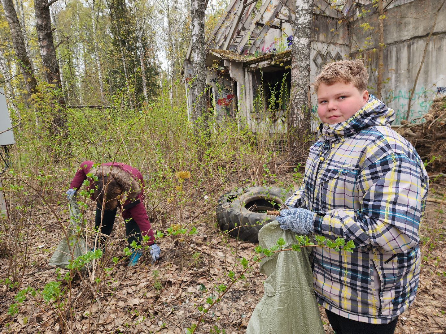 красноармейск, городской округ пушкинский, субботник, инициатива жителей,