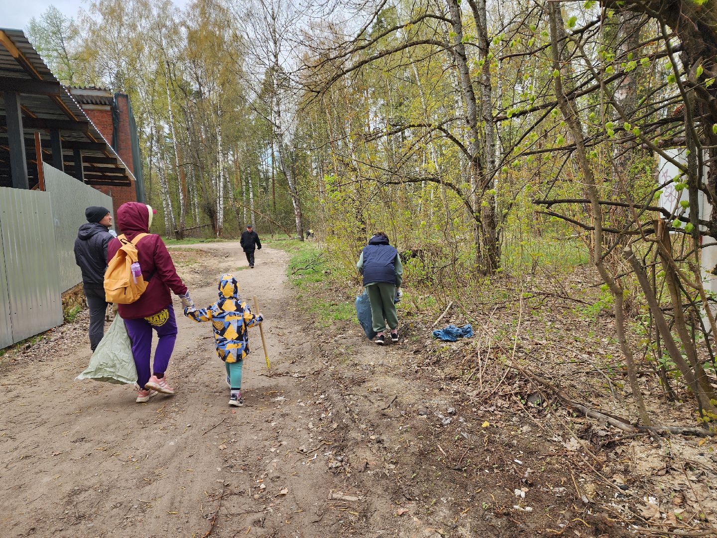 красноармейск, городской округ пушкинский, субботник, инициатива жителей,