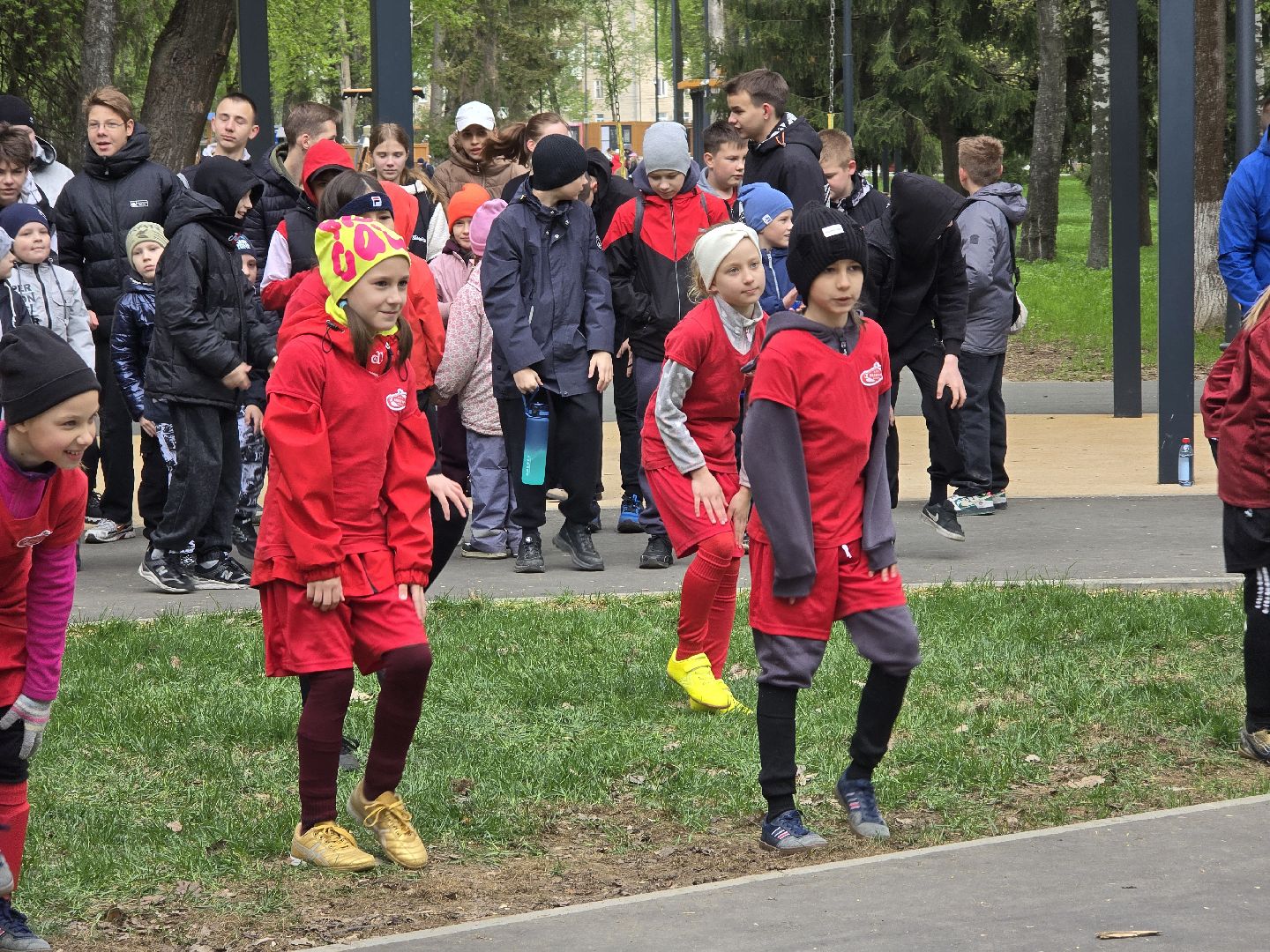 Коломна, парк мира в коломне, парковая атлетика,спортивное мероприятие,