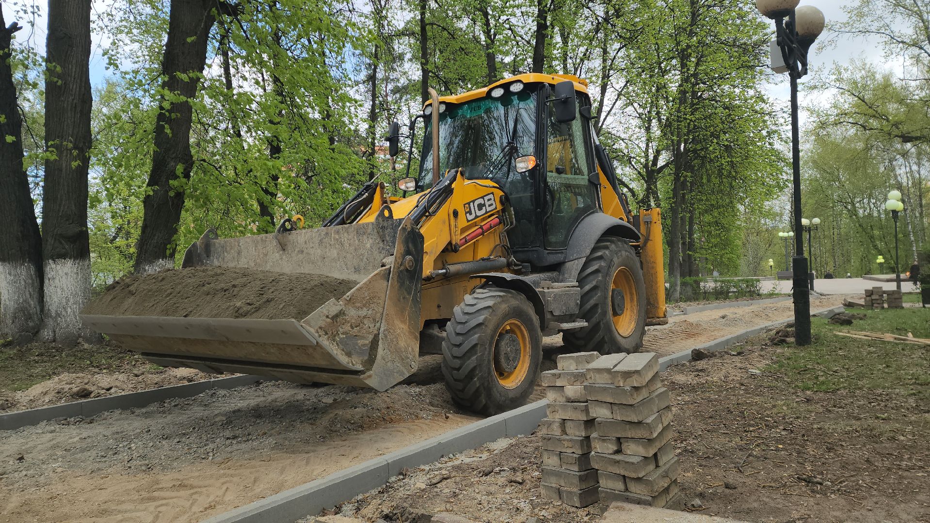 день победы, благоустройство, плитка,