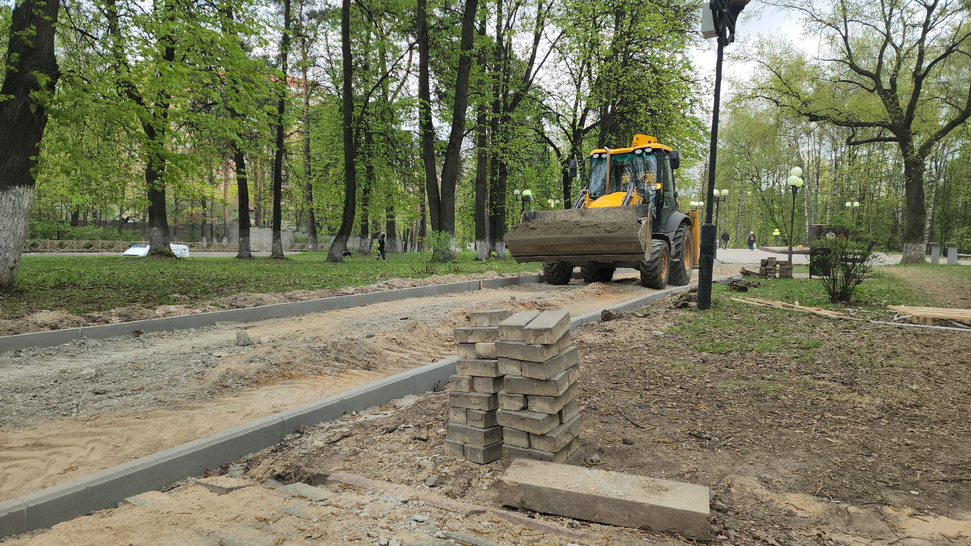 день победы, благоустройство, плитка,