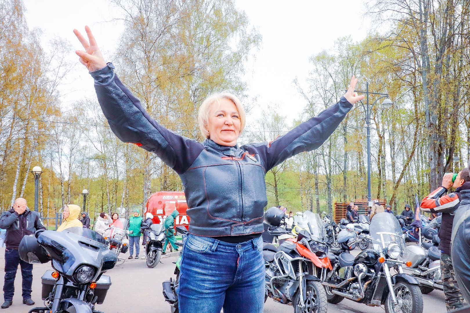 клин, транспорт, общество, мотосезон, байкеры,