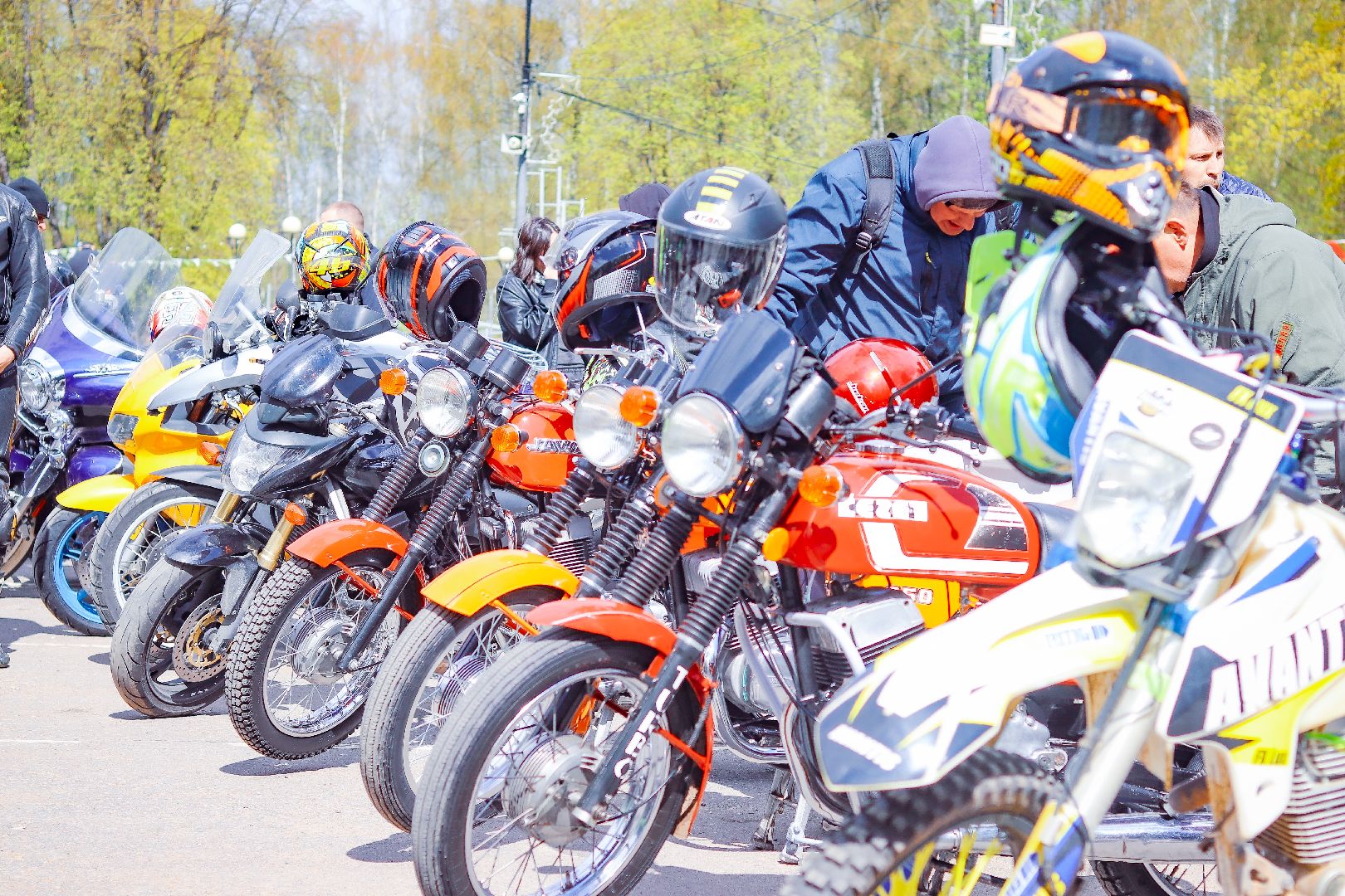 клин, транспорт, общество, мотосезон, байкеры,