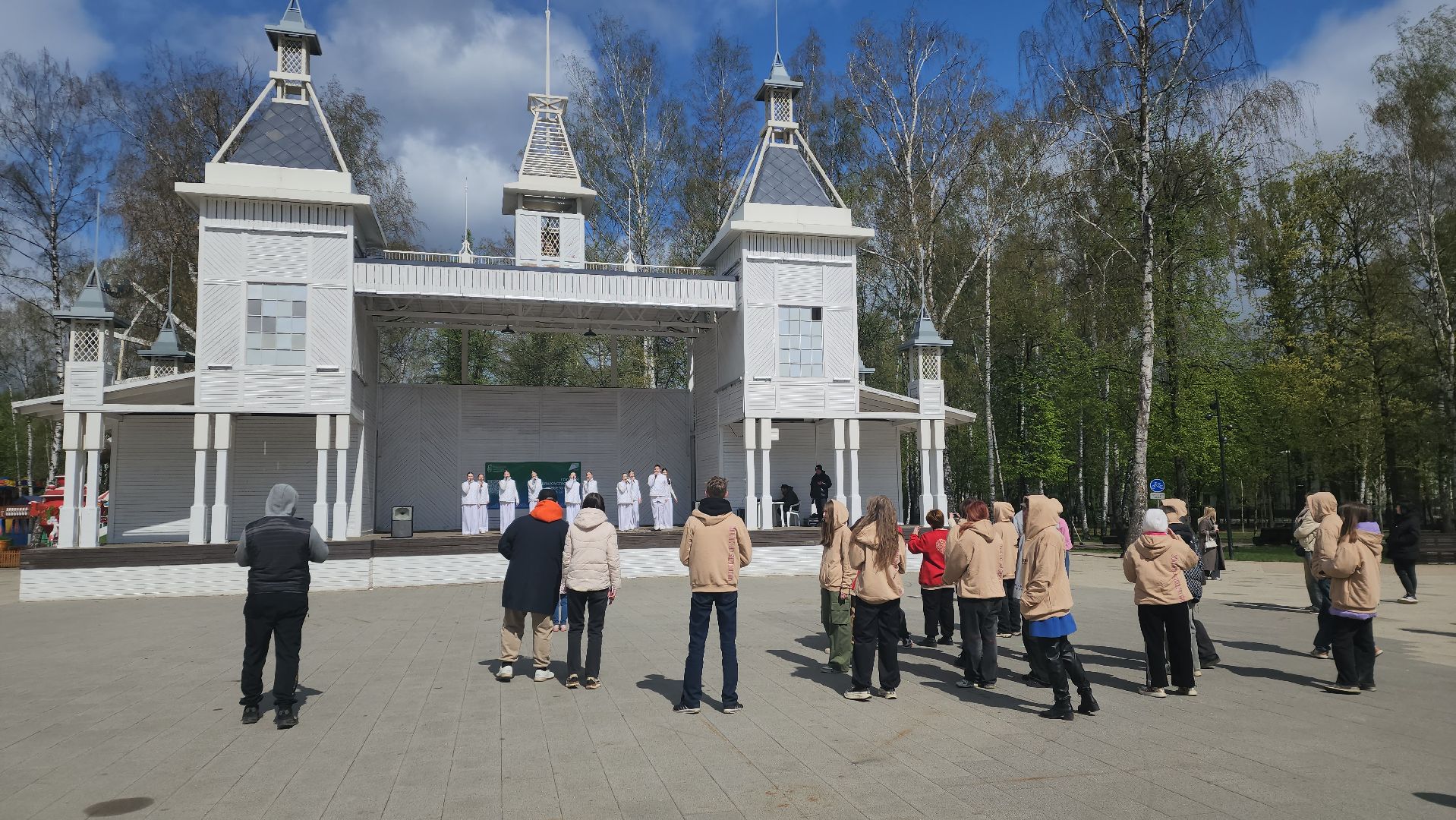 парки го пушкинский, субботник, вертикалки, концерт, творческие коллективы, сольные номера,