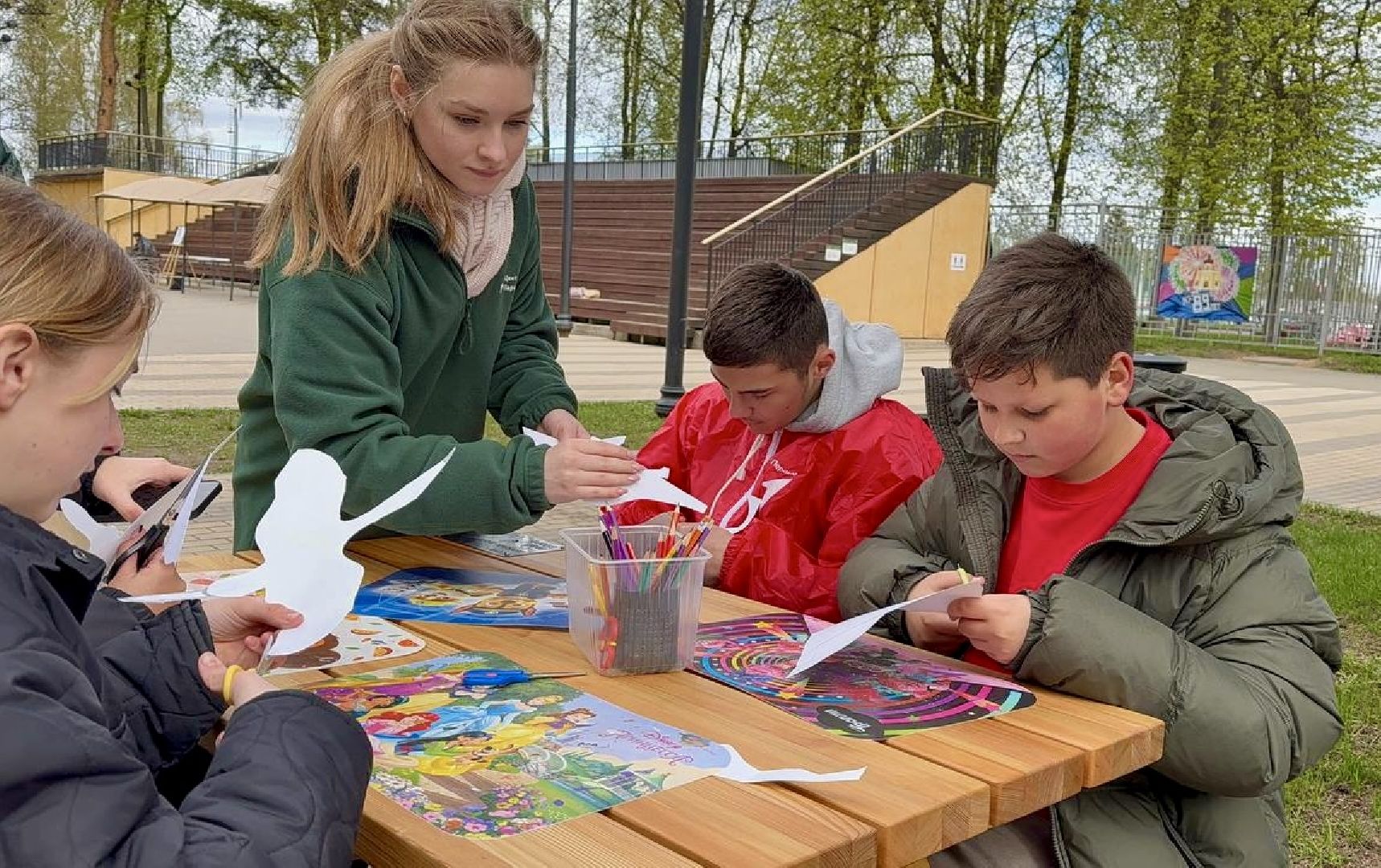 наро-фоминск, день Победы, журавли памяти, центральный парк наро-фоминска, движение первых наро-фоминск,