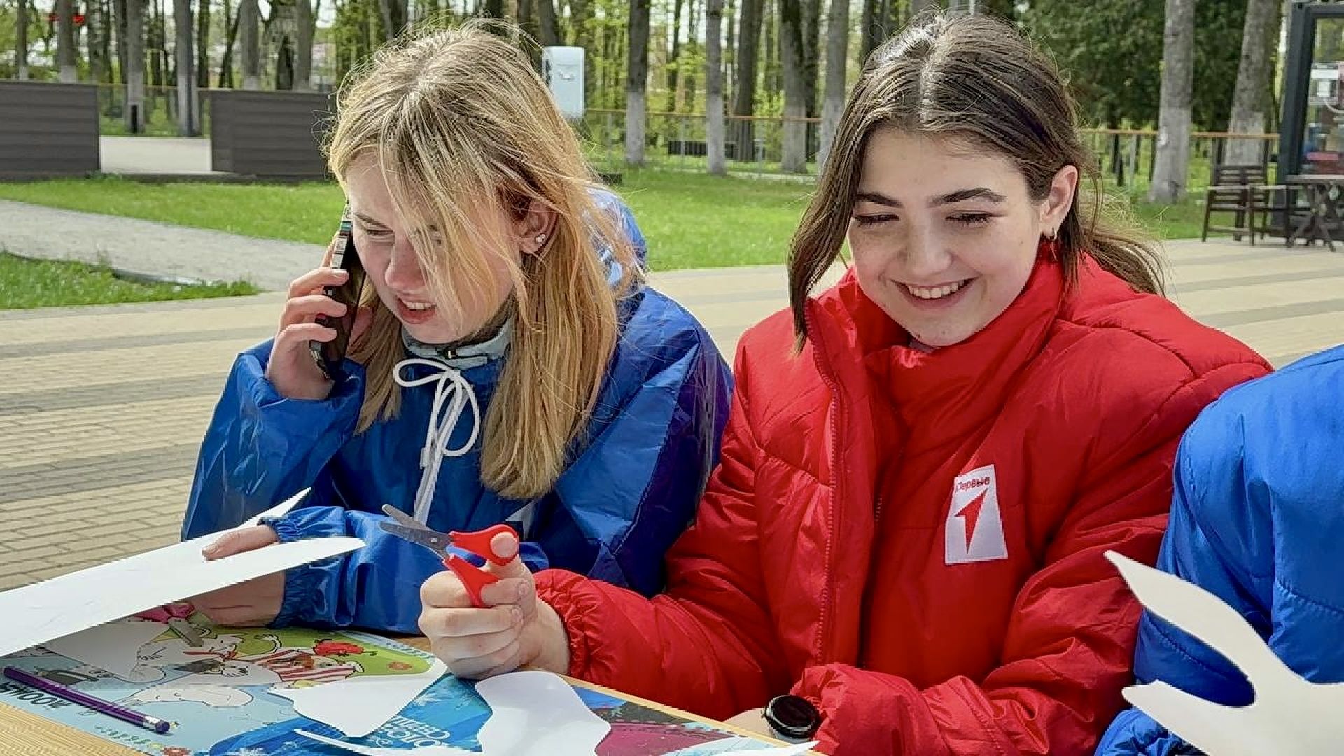 наро-фоминск, день Победы, журавли памяти, центральный парк наро-фоминска, движение первых наро-фоминск,