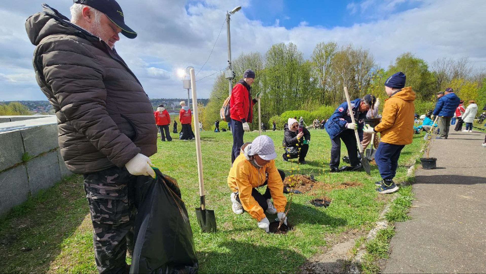 Дмитров, Всероссийский субботник, Акция Мы за чистоту, Перемиловская высота,