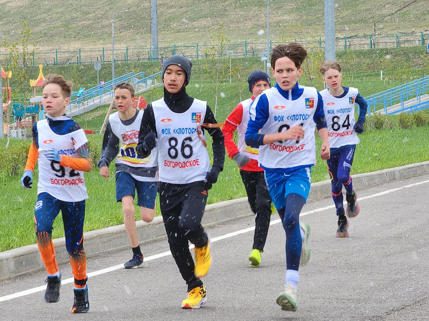 сергиев посад, богородское, фок лотос, канал для гребного слалома, забег победы, соревнования по бегу,