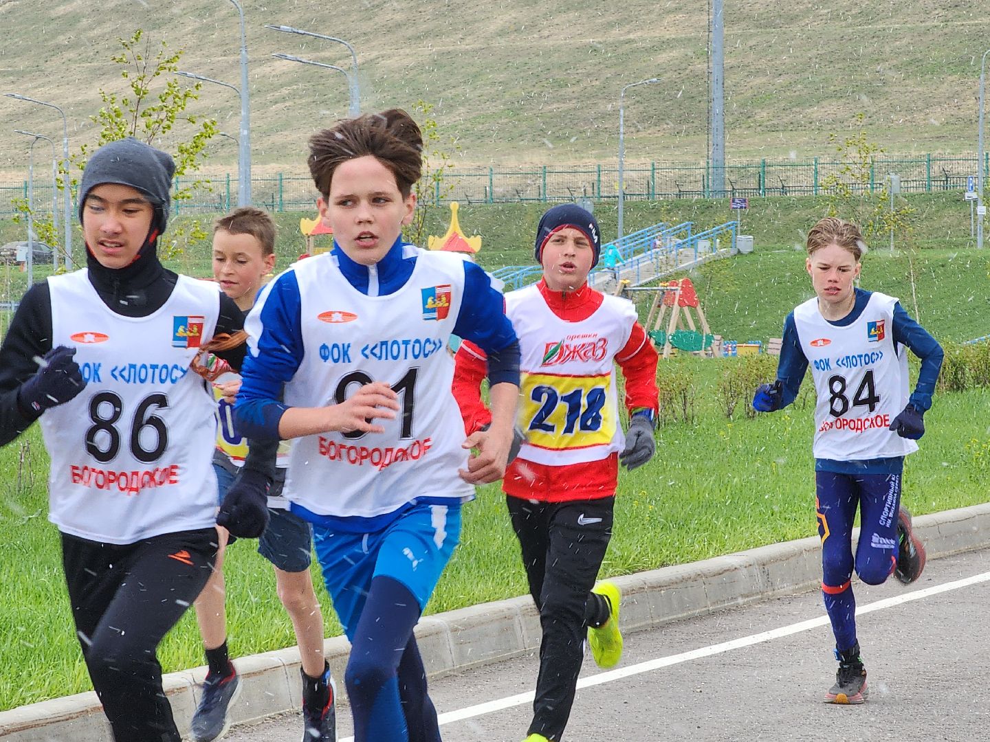 сергиев посад, богородское, фок лотос, канал для гребного слалома, забег победы, соревнования по бегу,