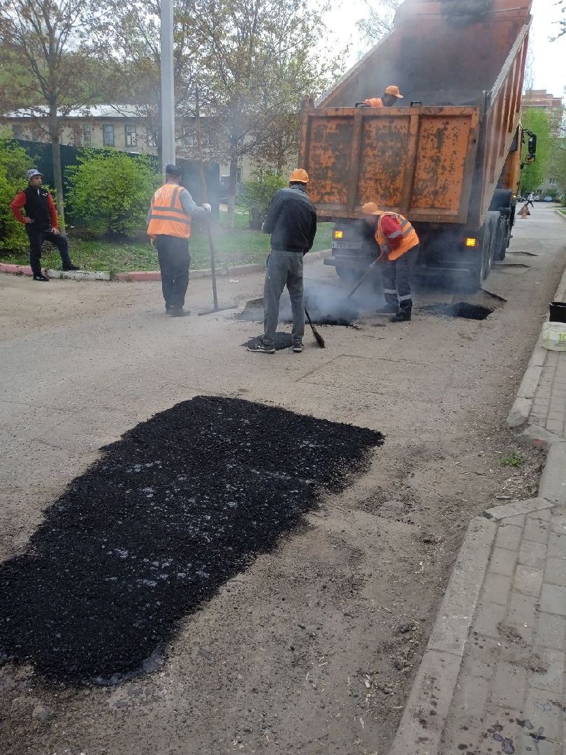 пушкинский, ивантеевка, санаторий, ямочный ремонт, ямы на дорогах, коммунальная служба, асфальтирование,