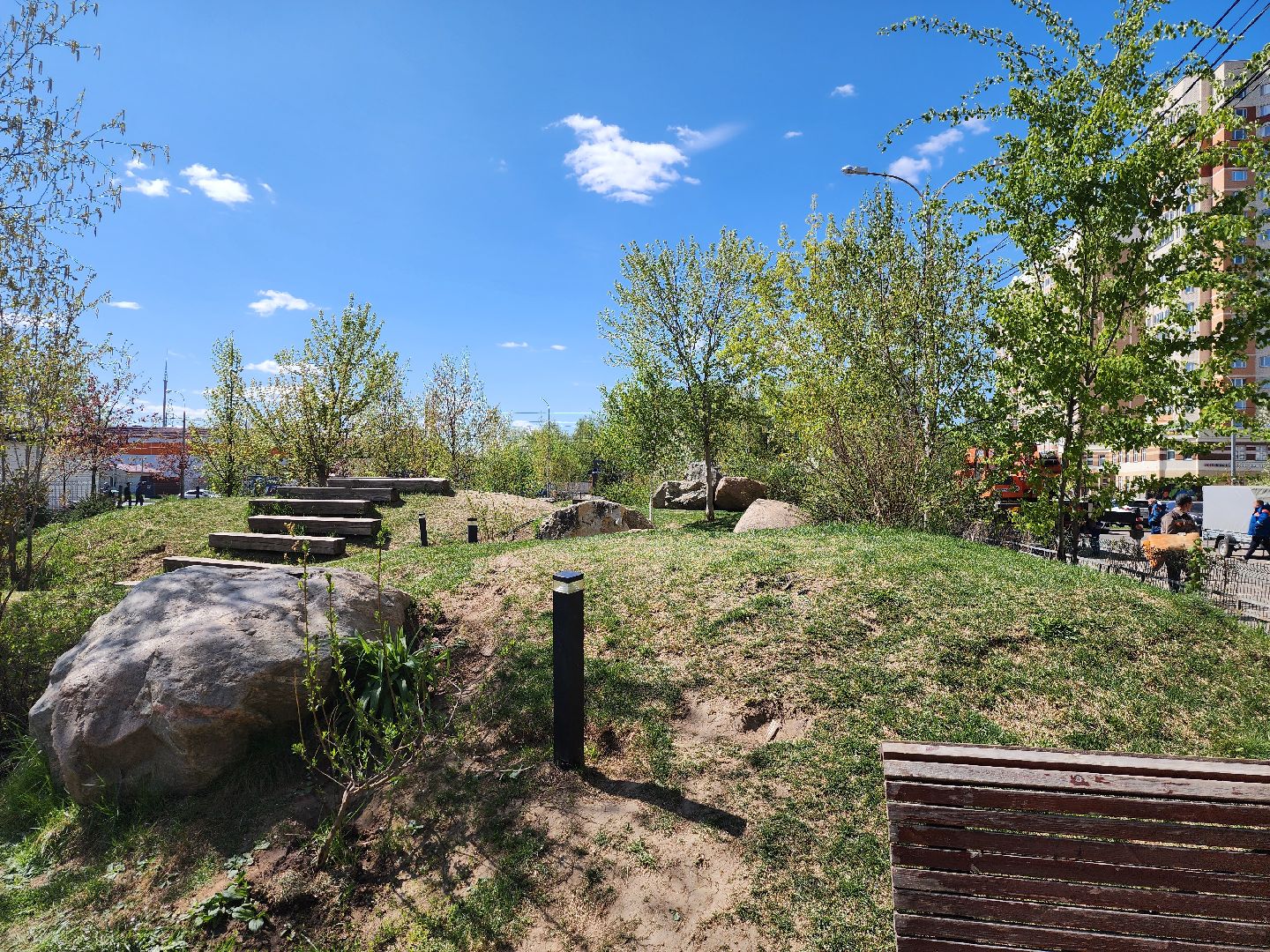 Подольск, сад камней памяти и славы, 80 лет победе,