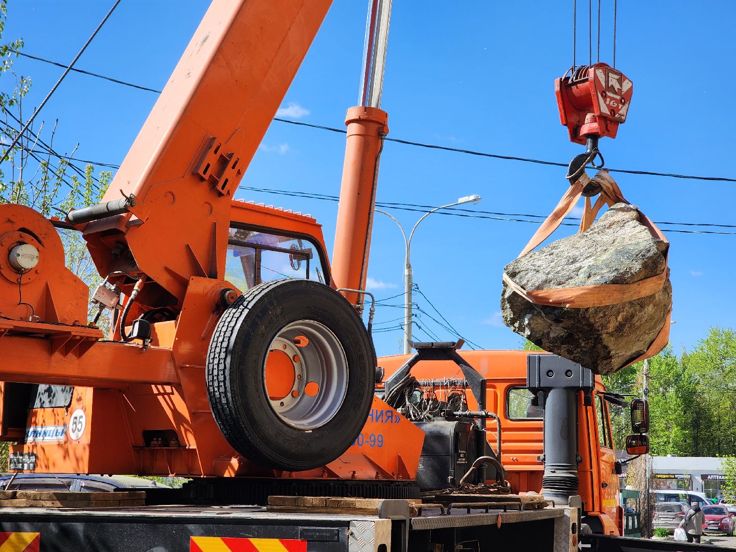 Подольск, сад камней памяти и славы, 80 лет победе,