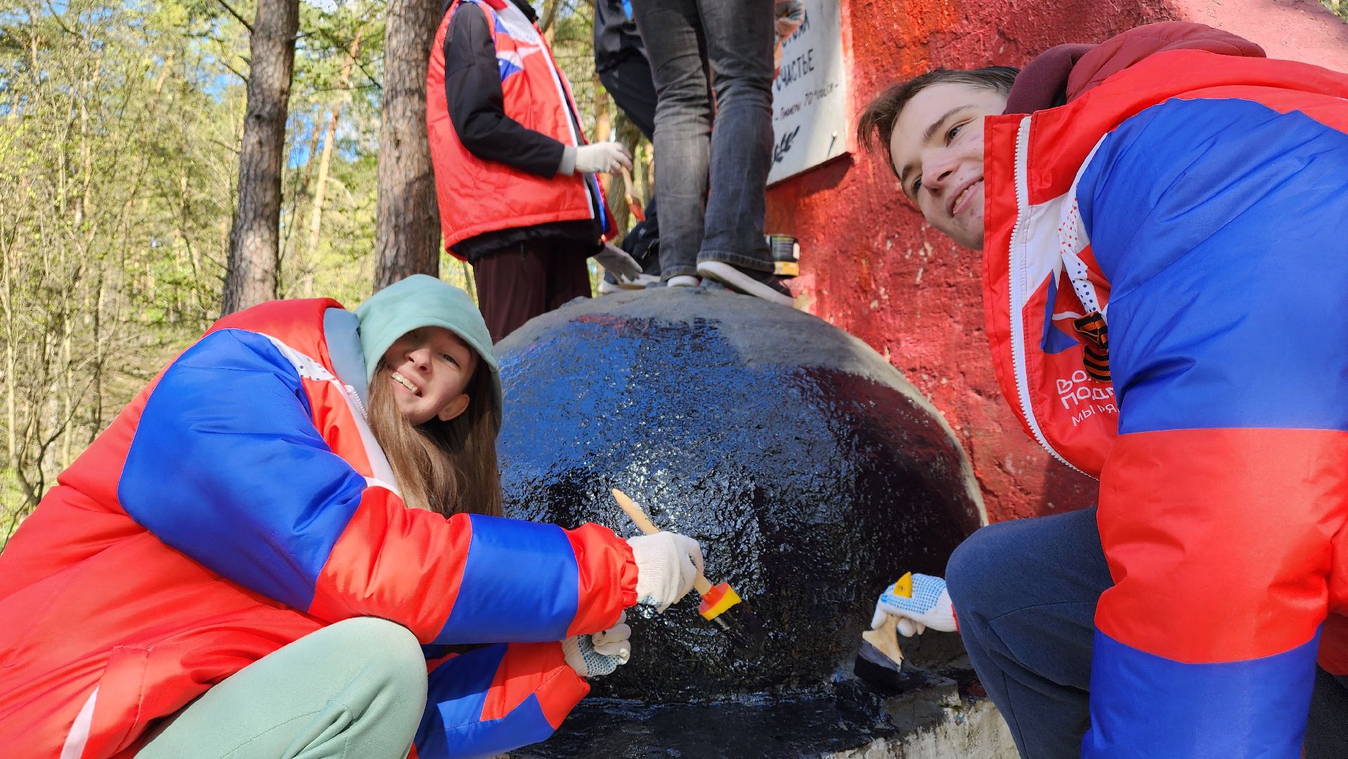 ступино, день победы, волонтеры, памятники вов,