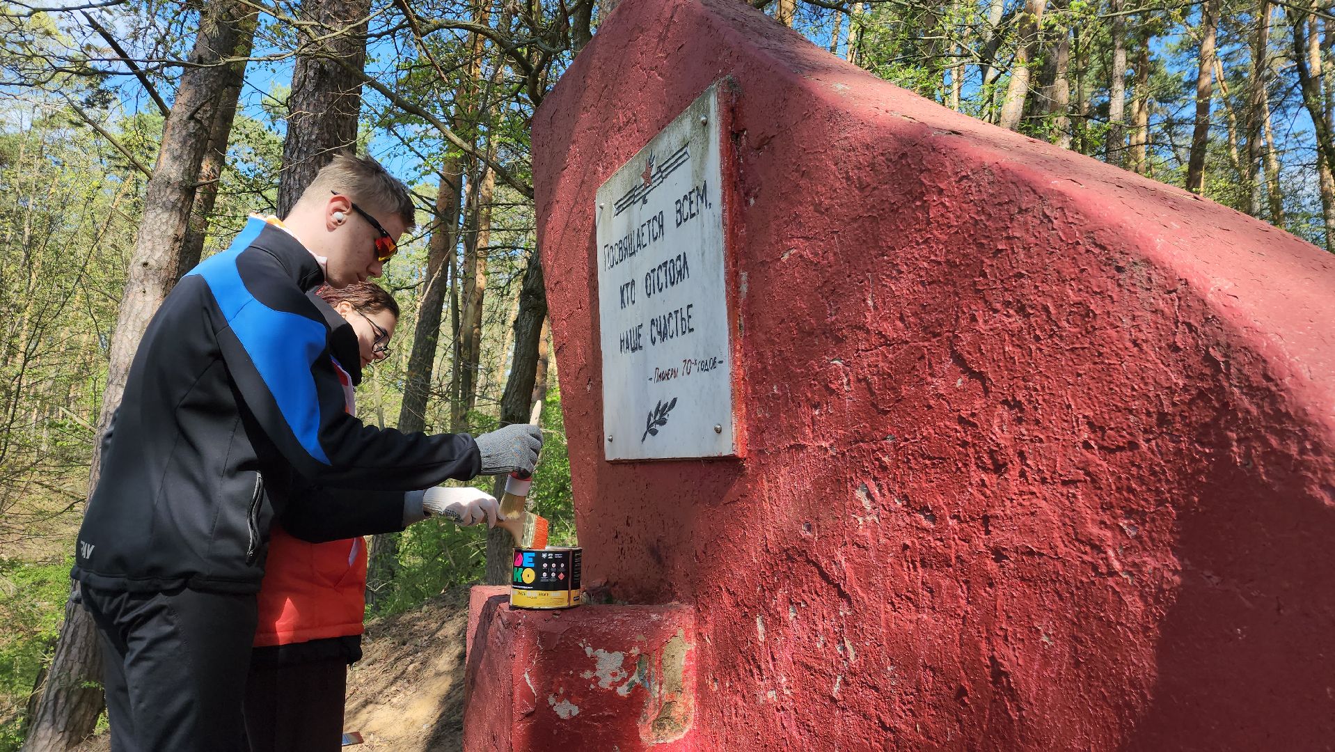 ступино, день победы, волонтеры, памятники вов,