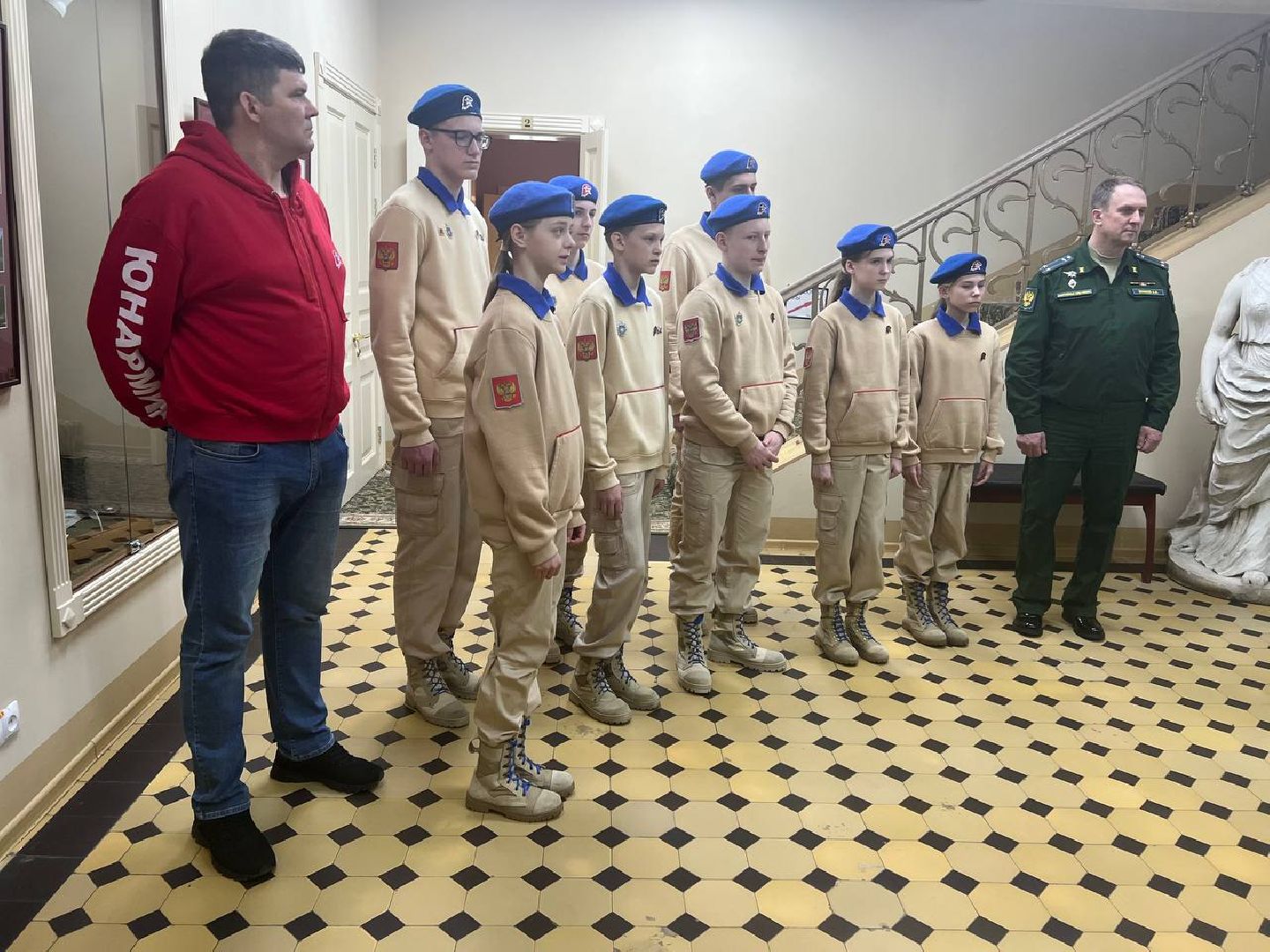 Солнечногорск, юнармейцы, музей, экскурсия, встреча