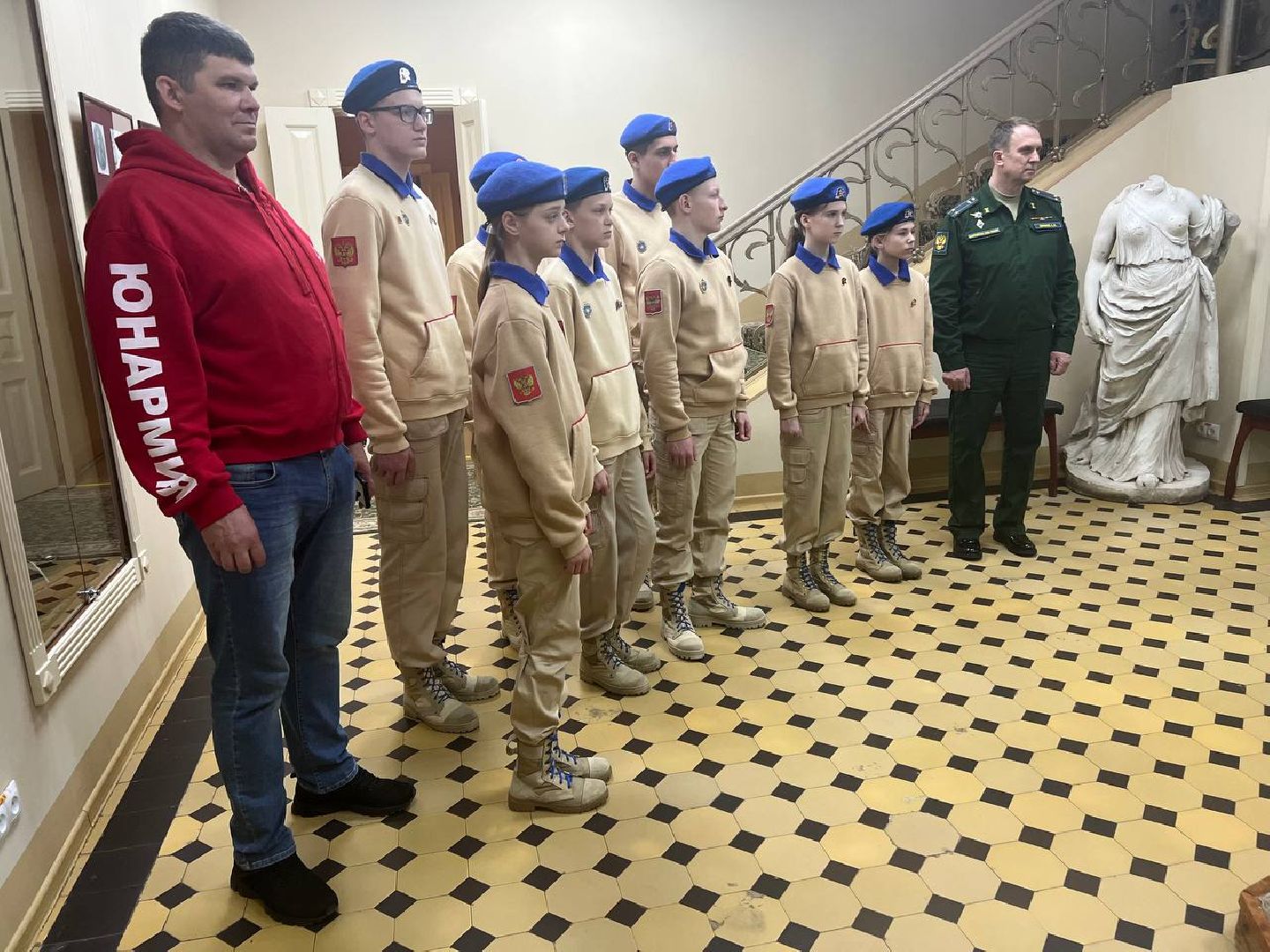 Солнечногорск, юнармейцы, музей, экскурсия, встреча