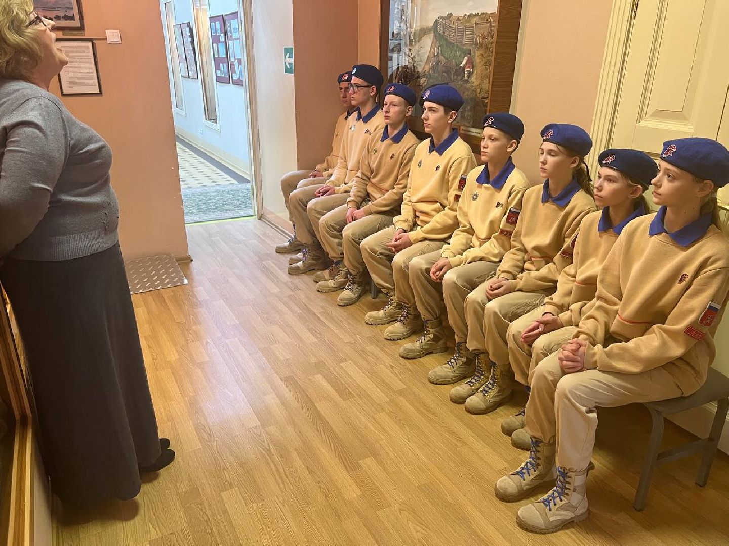 Солнечногорск, юнармейцы, музей, экскурсия, встреча