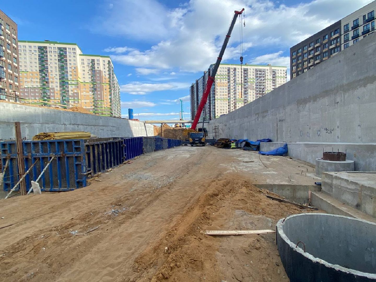 тоннель в путилково, строительство тоннеля,