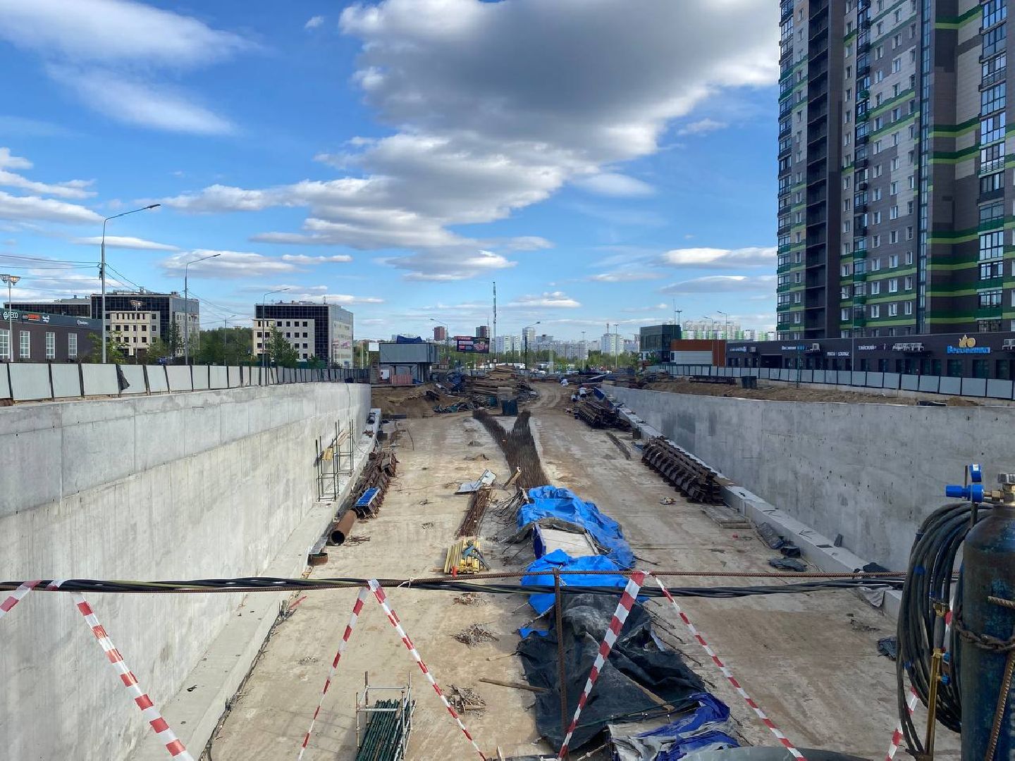 тоннель в путилково, строительство тоннеля,