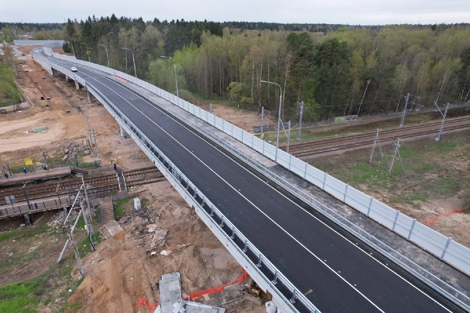 красногорск, путепровод, аникеевка,