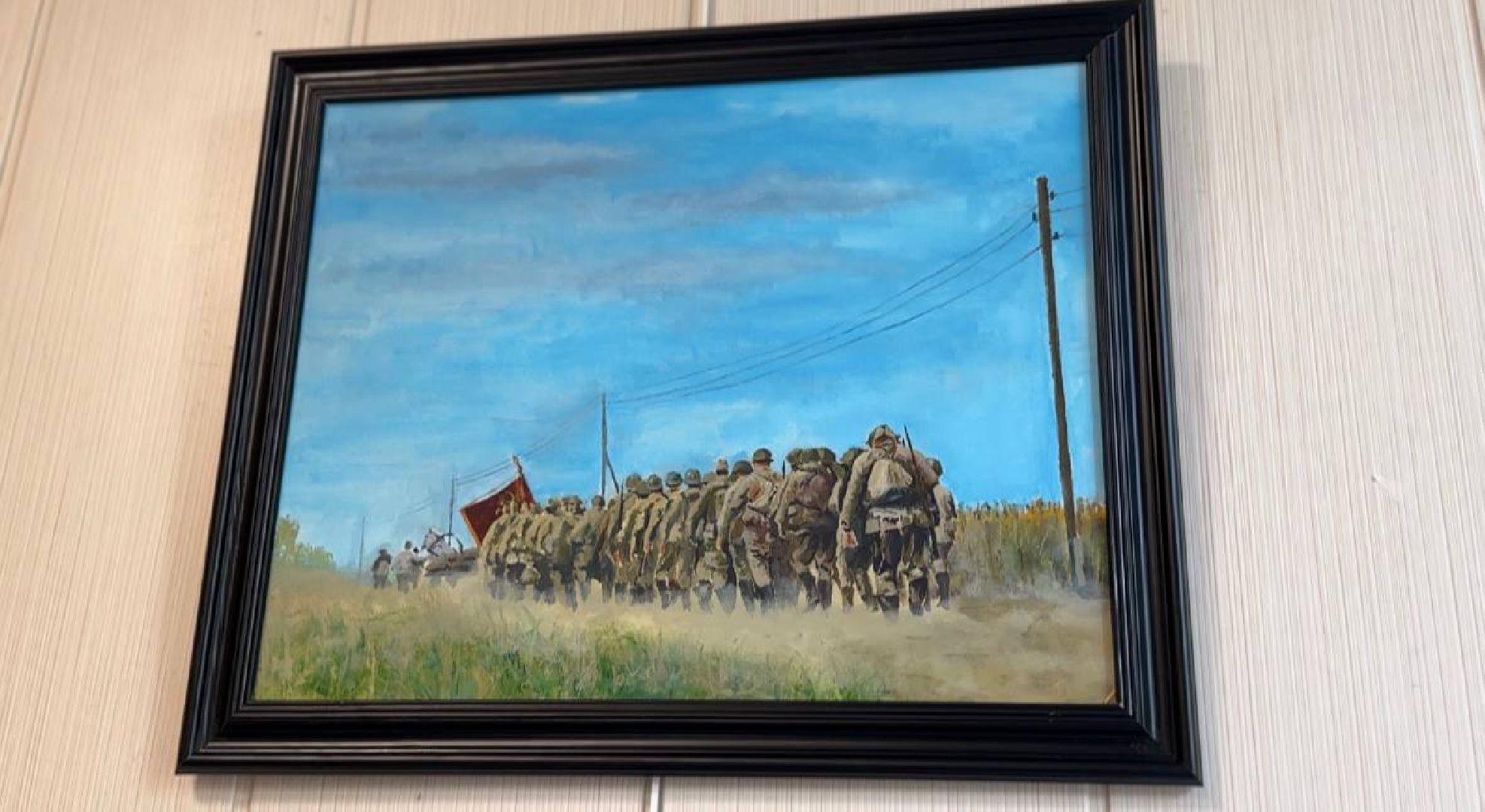 художественная выставка, открытие, 80-летие великой победы,