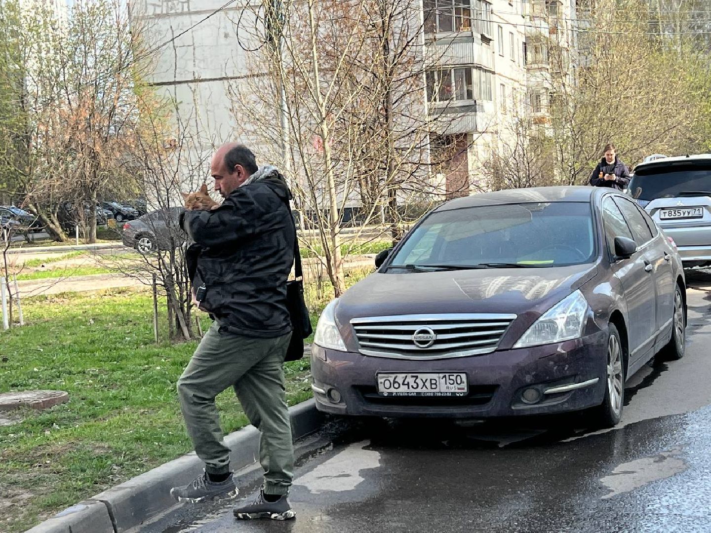 Химки, улица Родионова, пожар, возгорание, ЧП