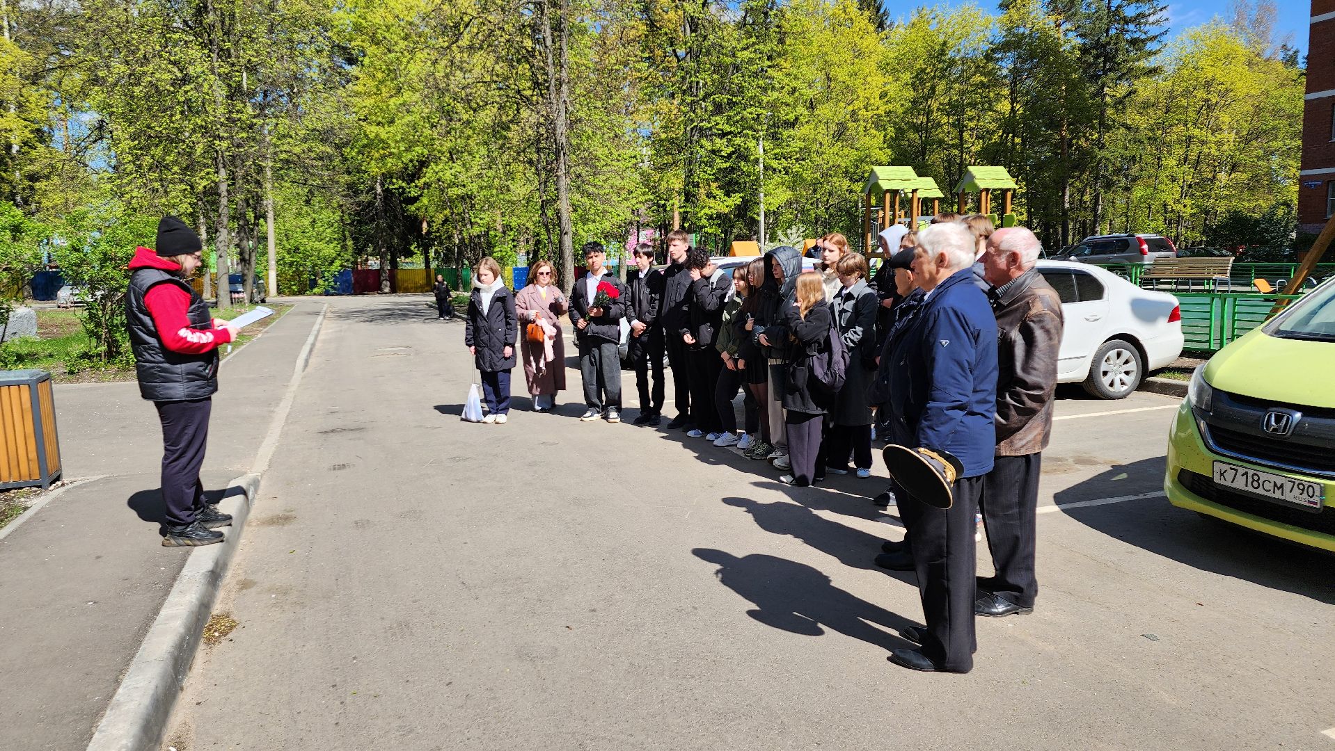 По следам героев, патриотическая акция, монино, волонтеры подмосковья,