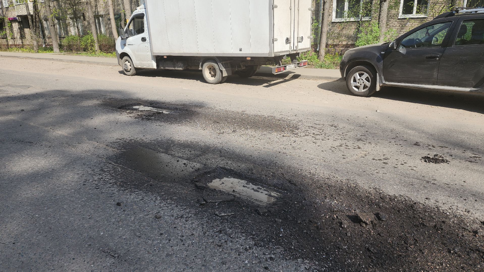 вертикалки, пушкино, западный, ямочный ремонт, восстановление, дорожное покрытие,коммунальная служба, коммунальная техника,