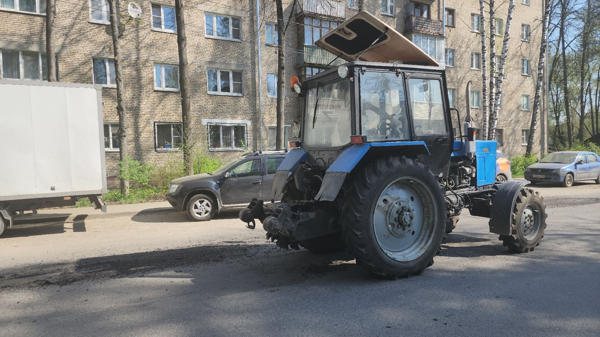 вертикалки, пушкино, западный, ямочный ремонт, восстановление, дорожное покрытие,коммунальная служба, коммунальная техника,