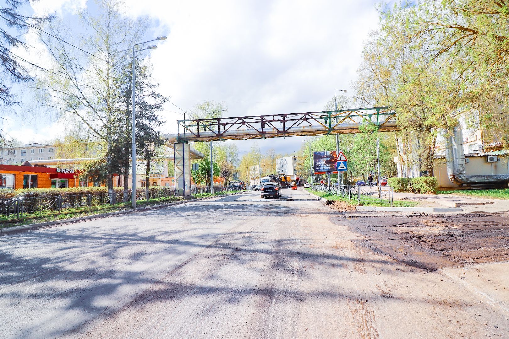 клин, ремонт дороги, транспорт, общество,