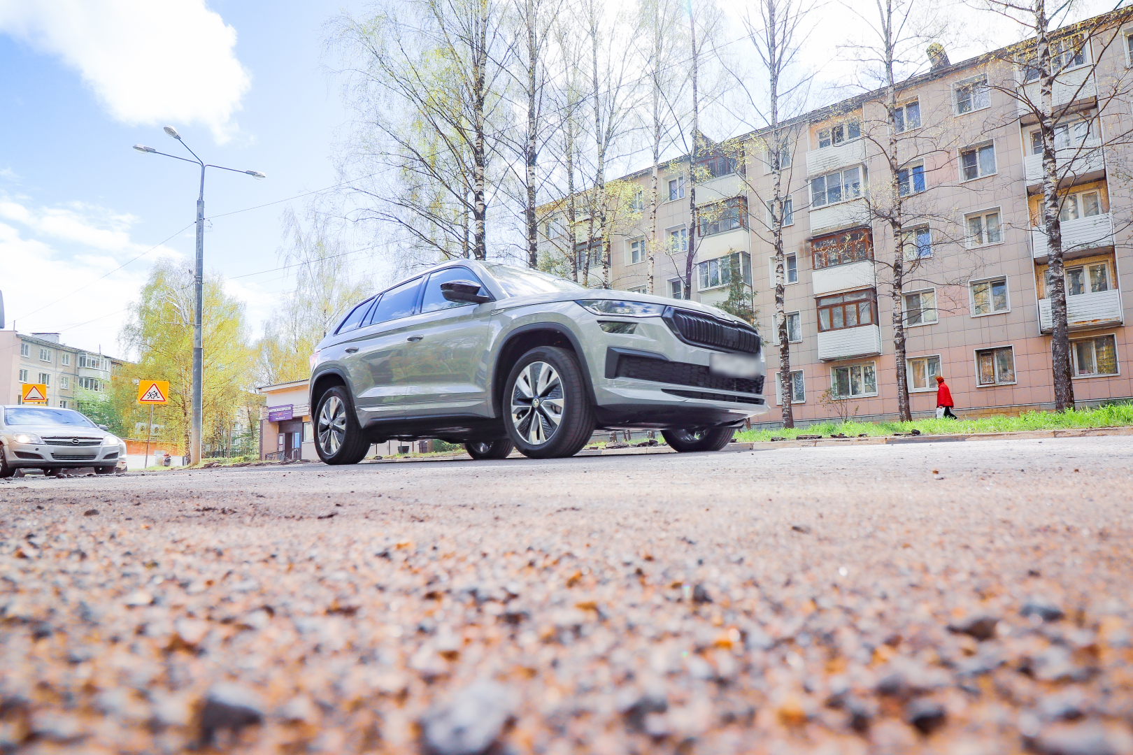 клин, ремонт дороги, транспорт, общество,