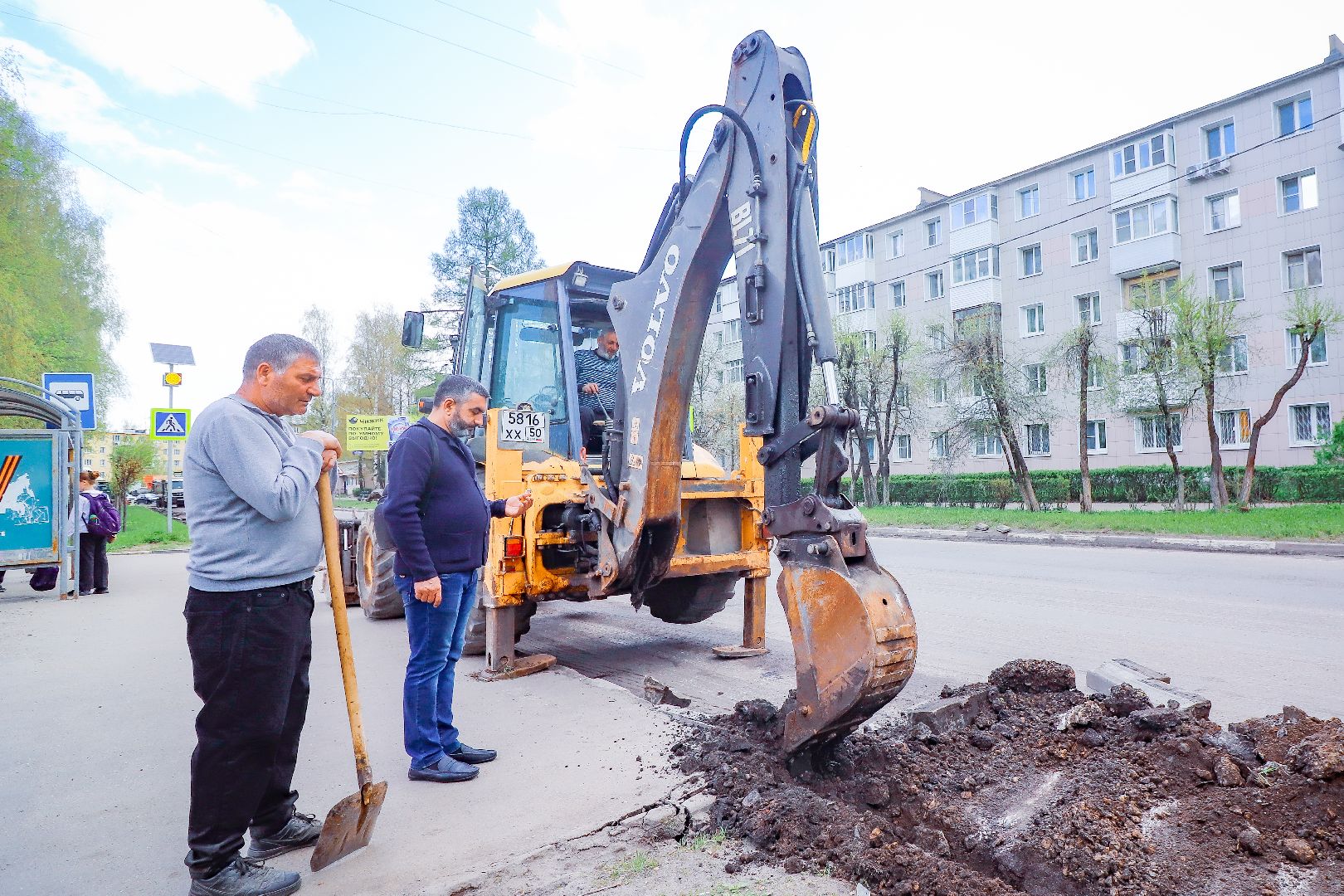 клин, ремонт дороги, транспорт, общество,