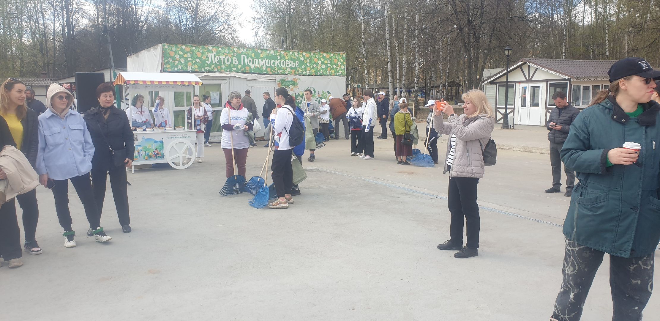 Долгопрудный, субботник, благоустройство, Подмосковье
