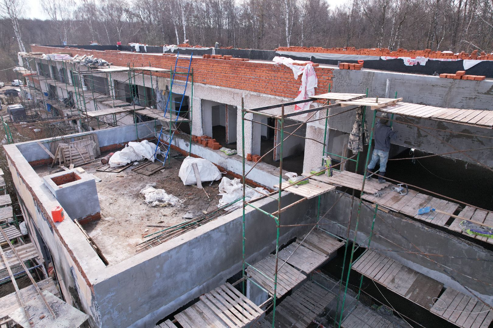 видео с коптера, ремонт детского сада серпухов,