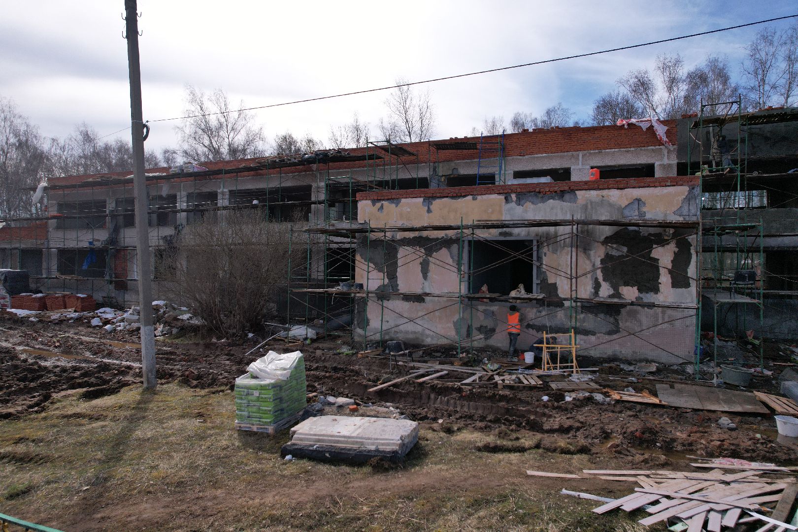 видео с коптера, ремонт детского сада серпухов,