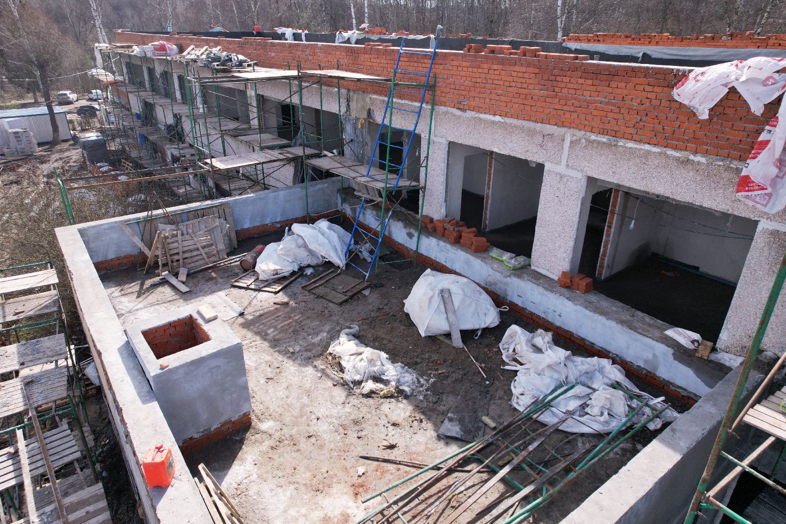 видео с коптера, ремонт детского сада серпухов,