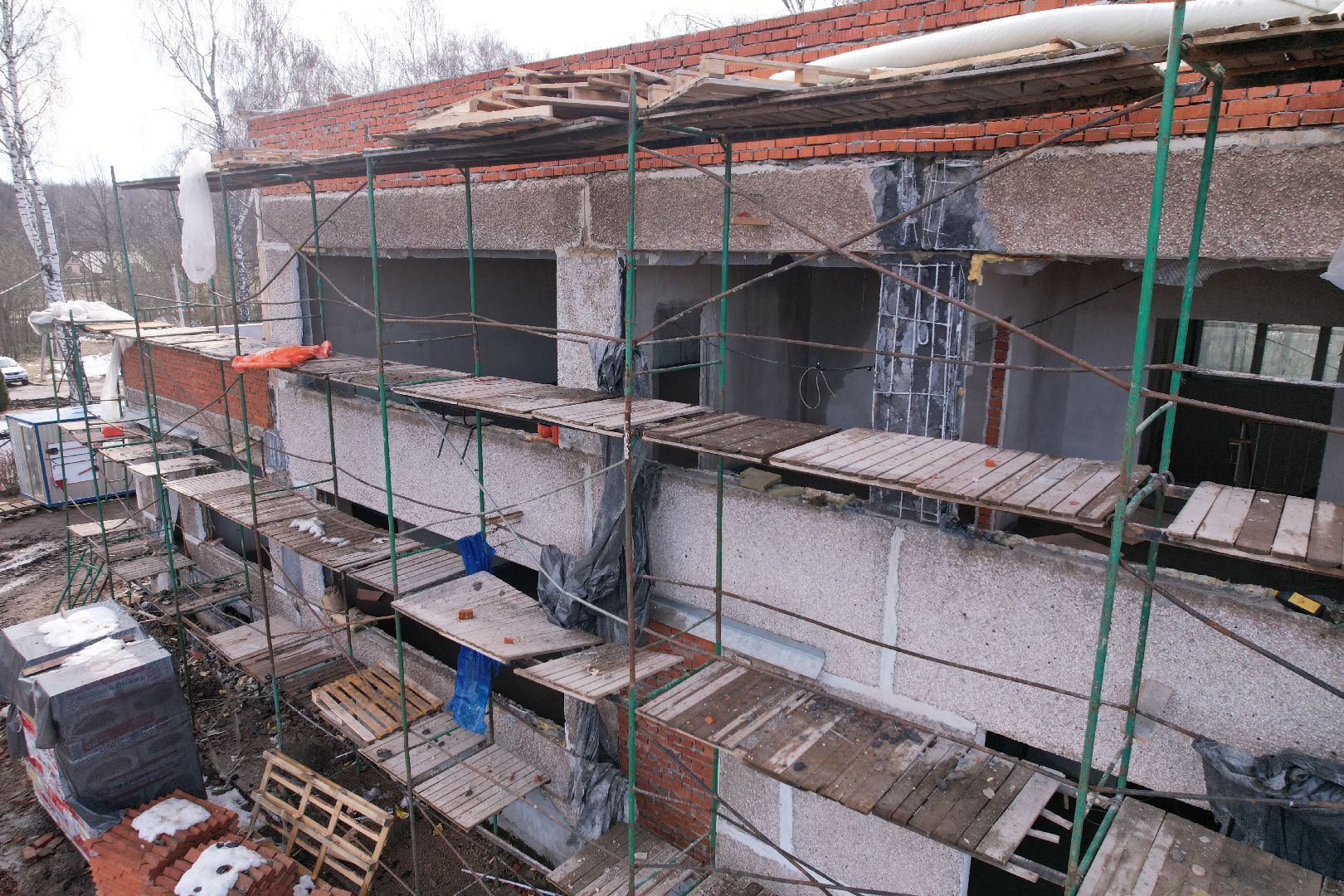 видео с коптера, ремонт детского сада серпухов,