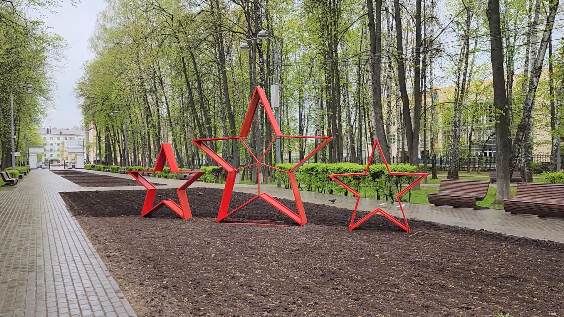 королёв, благоустройство , центральный городской парк в королеве ,