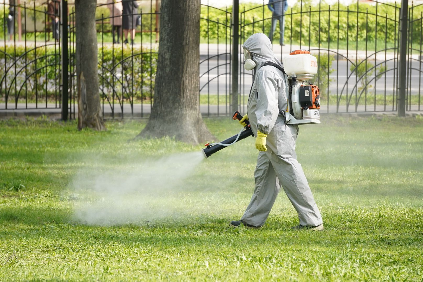 Павловский Посад , парки, обработка,