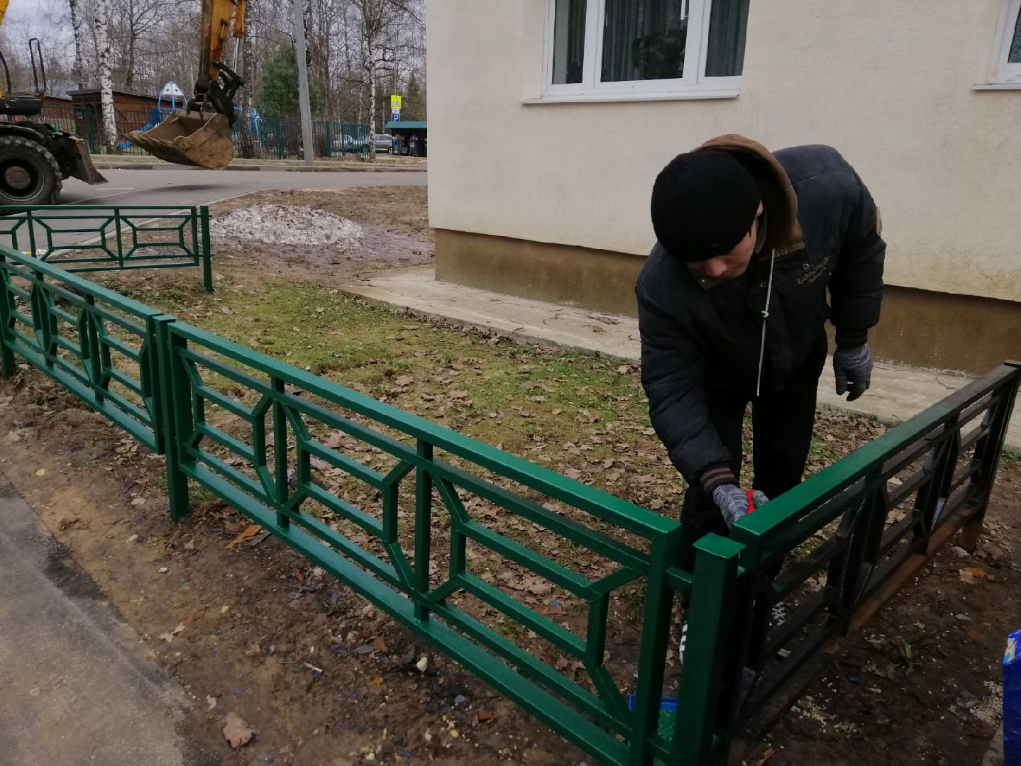 благоустройство, городской округ восход, жкх, краска,