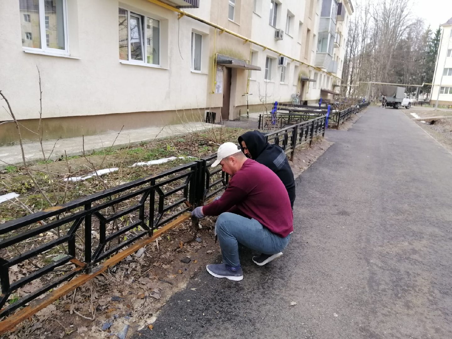 благоустройство, городской округ восход, жкх, краска,